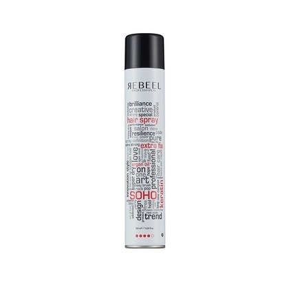 REBEEL SOHO EXTRA FIX HAIRSPRAY 500ML